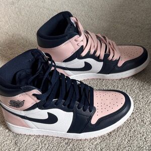 Women's Air Jordan 1’s- Bubblegum